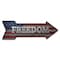 Signmission Freedom Arrow Decal Funny Home Decor 24in Wide D-A-8-999860 - alternate 1